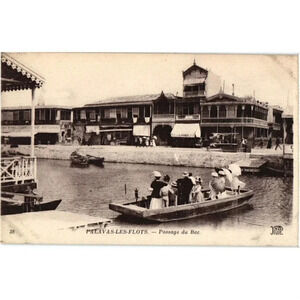 PALAVAS-LES-FLOTS. Passage du Bac. Postcard